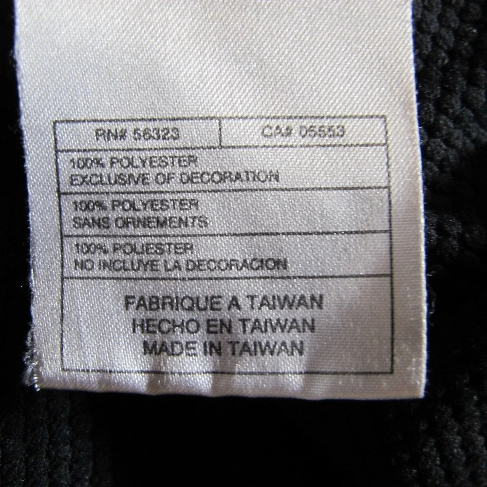 Vintage Nike Sphere Dry Long Sleeve 3-Button Henley Men's‎ XXL Black